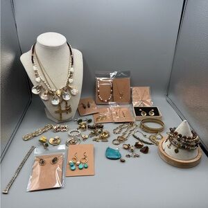Gold filled jewelry lot